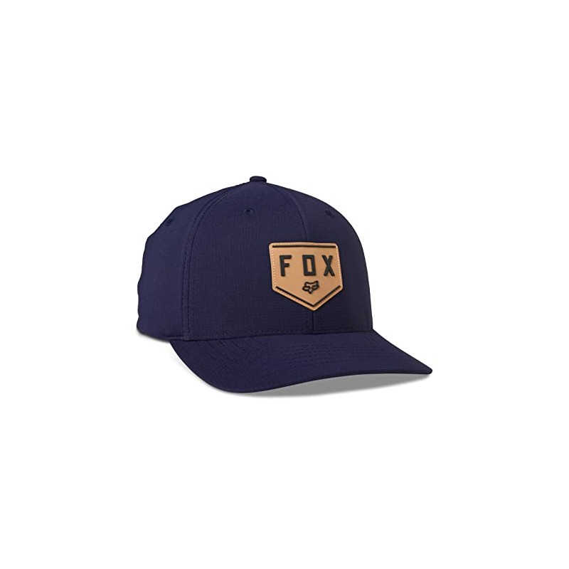 Fox Racing Men's Shield Tech Flexfit Hat, navy