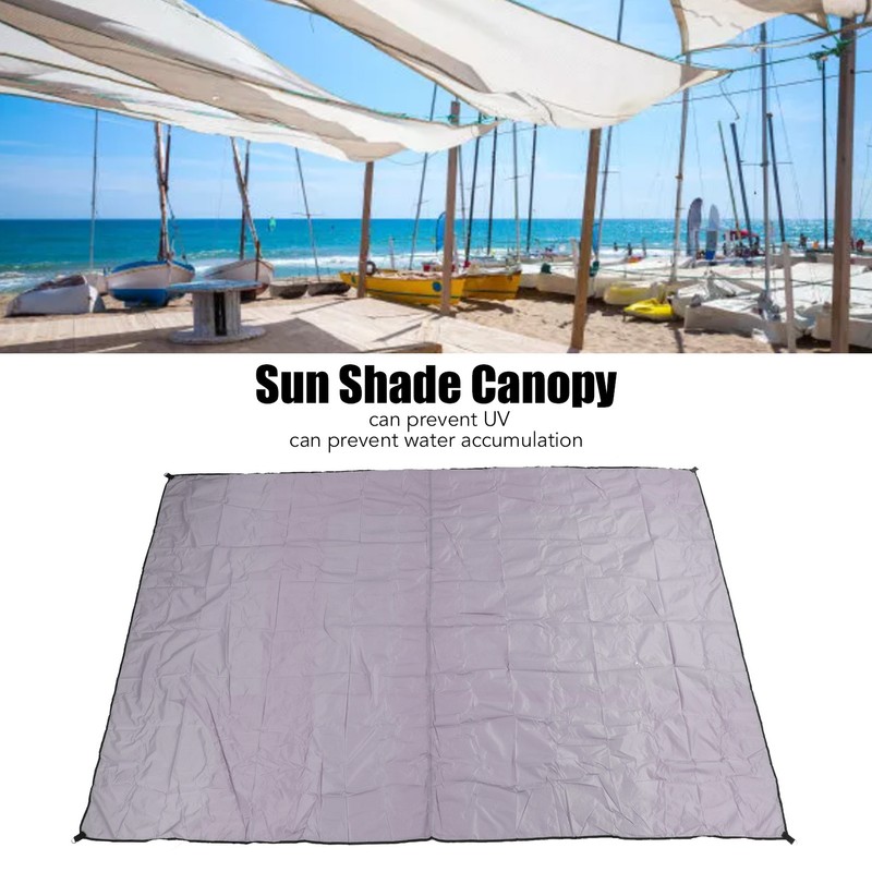 Canopy Canvas Stainless Steel 2x3m Rectangle Canopy with Four Ropes