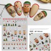 9 Sheets Christmas Nail Art Stickers 3D Winter Xmas Nail