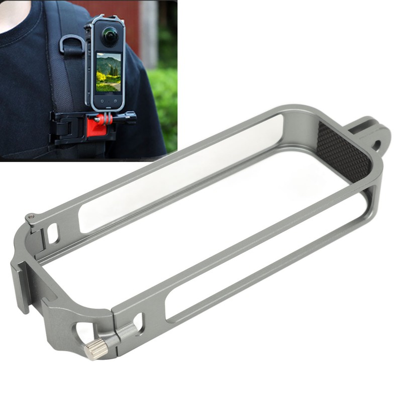 Action Camera Protective Frame Aluminum Alloy Multiple Expansion with Top