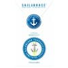 SAILBRACE Bracelet Neon Yellow Anchor Silver, Nylon