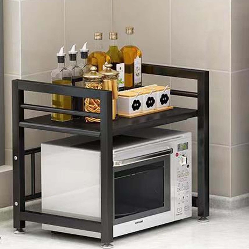 LUCKY KVW Microwave Oven Rack, Microwave stand,Adjustable Shelf with 6