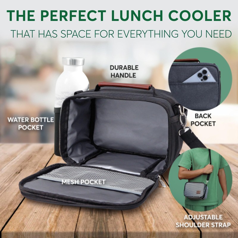 Umami Insulated Lunchbreak Blue with icepack