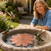 Dreplfn Daisy Flower Bird Bath Copper Disk 1 Pack 0.8mm