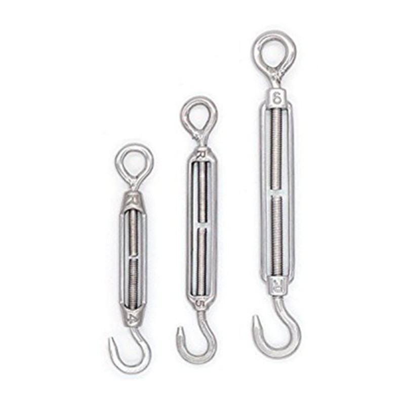10pcs M6 Turnbuckles Best 304 Stainless Steel OC Hook Eye
