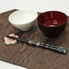 Ishida 16525 Chopsticks, Tenhei Ebony Dragon, Made in Japan, 9.3