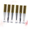 Healvian 6pcs Lip Gloss Tubes Empty Lipgloss Bottle Clear Lipglosses