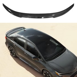 Spoiler for Corolla 2020-2024 Without Drilling ABS Rear Trunk Spoiler Wing for Corolla Sedan(Not Fit Hatchback Model)