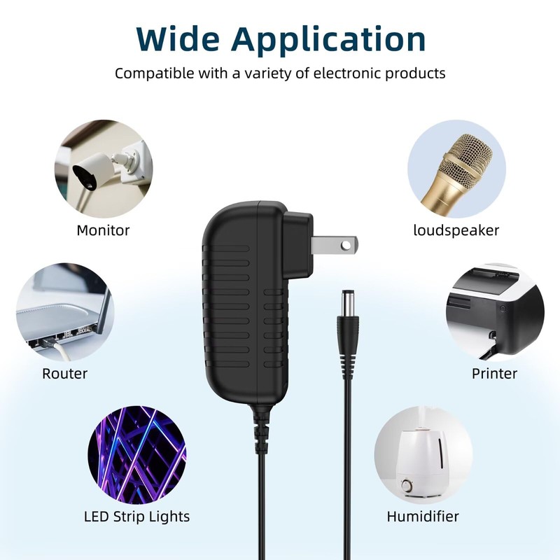 MDCGPower AC Adapter Charger Compatible with GOTRAX Comet/Nebula/Lil CUB Hoverboard