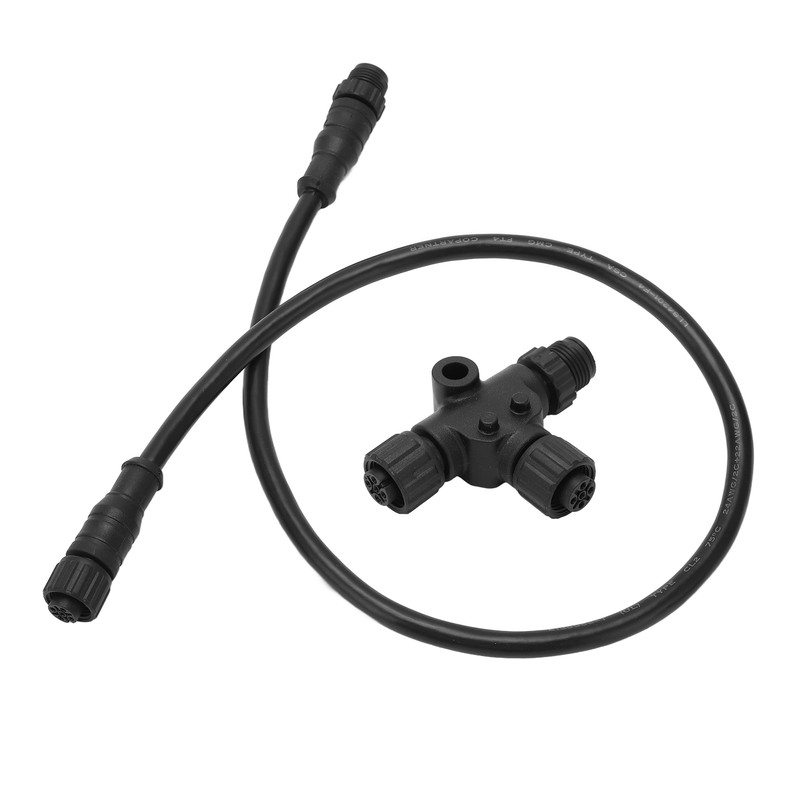 For NMEA 2000 Drop Backbone Cable with T‑Connector 5 Pin