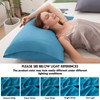 Pillowcases Standard Size 2 Pack, Cooling Bamboo Pillow Cases with
