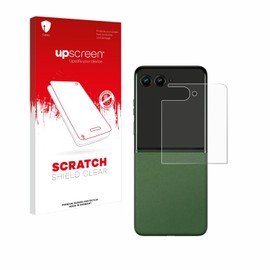 upscreen Scratch Shield Screen Protector compatible with Motorola Razr 50 Ultra (Back display) - HD-Clear, Anti-Fingerprint
