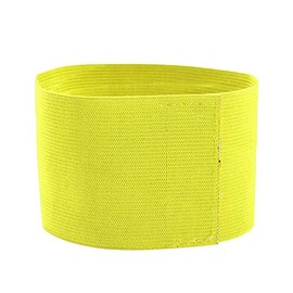 VGEBY1 Soccer Captain Bracelet for Football Sports Football Hockey Rugby Netball Tennis Basketball (Yellow)