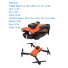 S163 RC Drone Obstacle Avoidance Folding Camera Angle Adjustable Low
