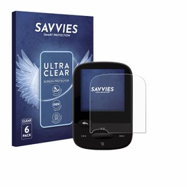 Savvies 6 Pack Screen Protector compatible with SanDisk Sansa Clip Sport Protection Film Clear