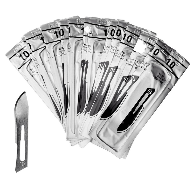 May Scalpel Set Round Handle 50 Blades Figure 10
