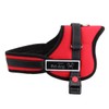 Gankarii No-Pull Padded Adjustable Dog Training Walking Harness Vest, Red,