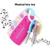 Remote Car Key Toy Simulation Sound Light Musical Remote Key