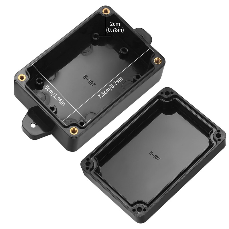 Project Box, 4pcs Junction Boxes, IP65 Waterproof Electrical Boxes, ABS