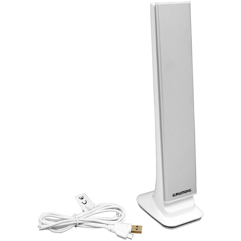 Desk Lamp with Display, Foldable, 29 LED, 9 W, White/Silver,