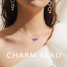 NUJIFFY 925 Sterling Silver Charms Bead for Bracelets & Necklaces, Butterfly Dragon Bee Birds Beads, Insect Spring Summer Vitality Charm Bracelets, Cool Graduation Gifts Jewelry for Women