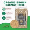 Jiva Organic Brown Basmati Rice 10 Pound Bag - Premium