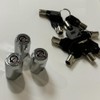 RiKey Security - 3X Storage Cylinder Locks KEYED Alike with