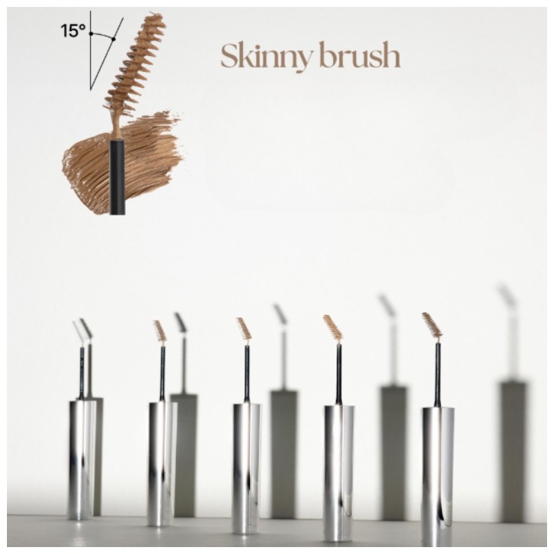 CHIPE Tender Shade Eyebrow Mascara 2.9ml, Shade:02 Cinnamon Latte Brown