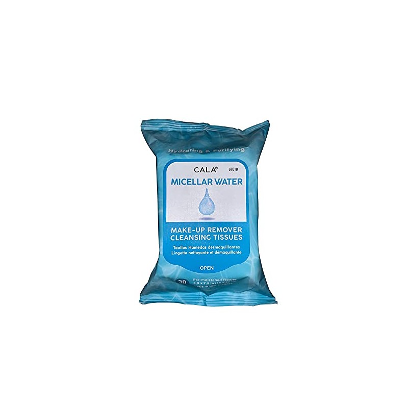 MAKEUP REMOVER CLEANSING TISSUES: MICELLAR WATER (30 SHEETS)