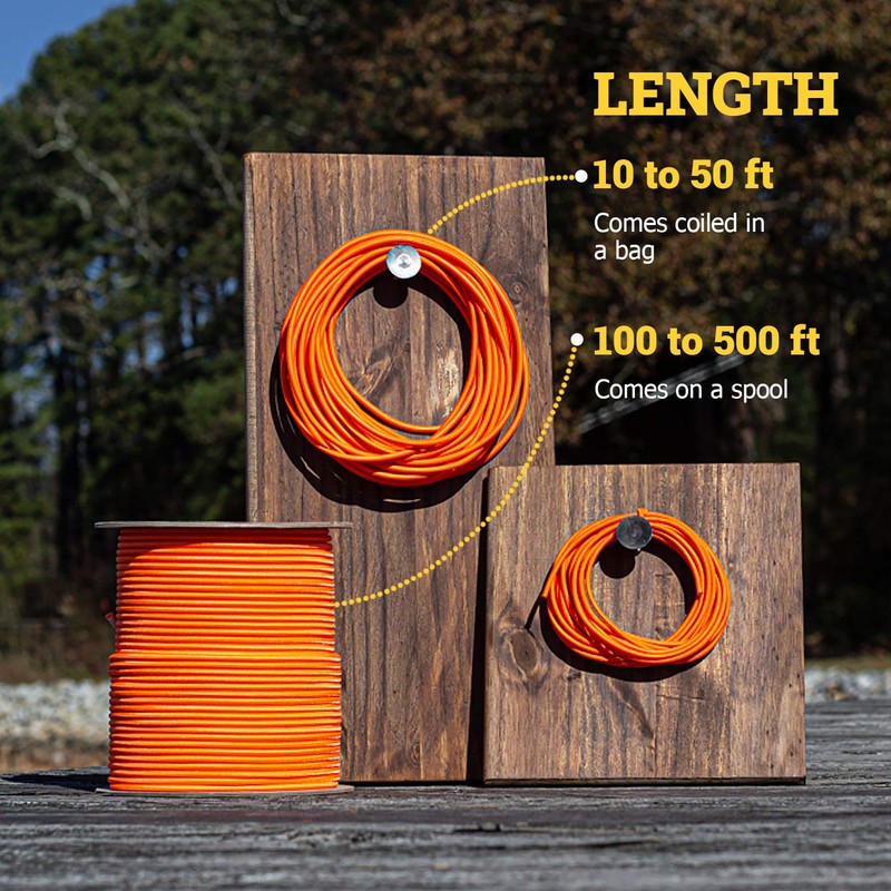 SGT KNOTS Marine Grade Bungee Cord - 100% Elastic Cord,