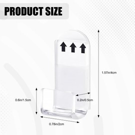 ZhongShuang 12PCS Vinyl Wall Mount Vinyl Shelf Vinyl Record Display Self-Sticking Adjustable Acrylic Shelves Vinyl Record Display For Showcasing Collection Books, Vinyl Records, And Magazines