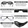 DUCO Wraparound Fitover Glasses Polarized Wear Over Sunglasses for Men