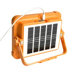 100w Solar Panel LED Flood Light Portable Outdoor LED Reflector Rechargeable Projector Floodlight Emergency Lights Camping lamp