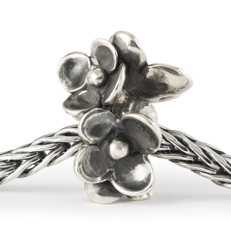 Trollbeads Spring Collection Blooming Connections 2024 Silver Beads, Sterling Silver,