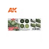 AK Acrylics 3Gen AVF Set AK11639 Modulation 4BO Russian Green