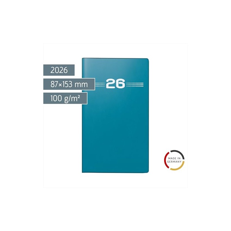 rido/idé Pocket Calendar Model Mini Planner D 15 2026 |