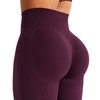 YEOREO Mini Flare Leggings Womens Workout Butt Lifting Legging Hidden