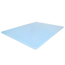 Commercial Blue Plastic Cutting Board, Large 20x15 Inch, Fish and Seafood NSF
