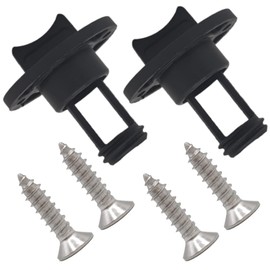 2 Pieces Transom Marine Drain Plug Boats with O-Ring Fits 1 Inch Hole for Retaining Screws for Boats Yacht Kayak Canoe
