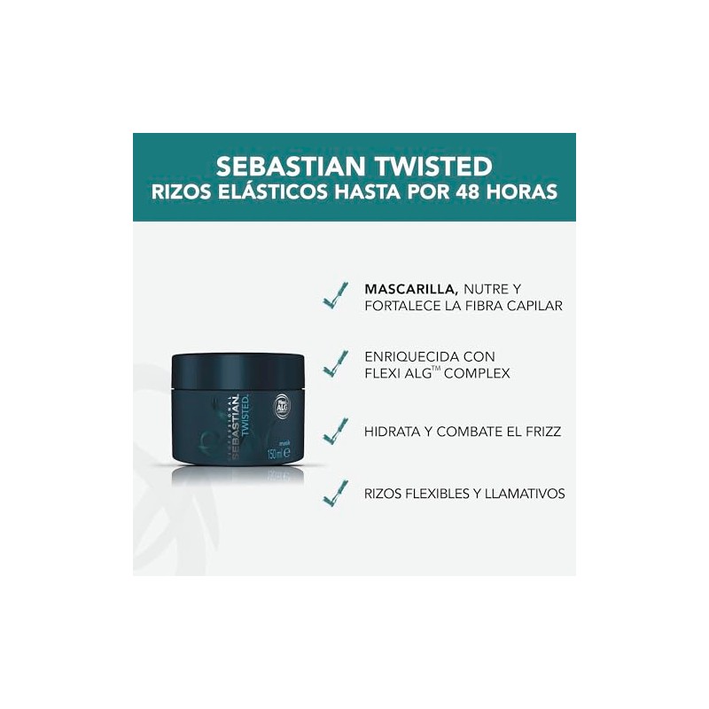 Sebastian Professional Twisted Mascarilla para Rizos 150ml
