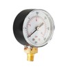 iplusmile 3pcs High Precision Npt Pressure Gauge Psi Bar Markings