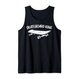 Cool Skateboarding Art For Men Dad Skate Skateboard Skater Tank Top