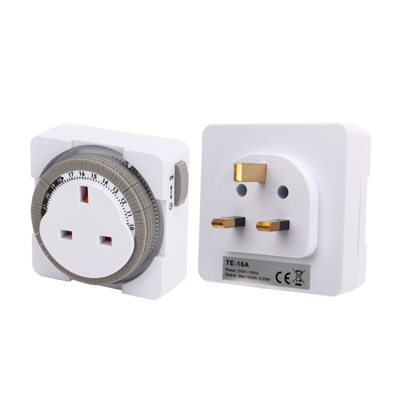 24 Hour Timer Switch Professional Smart Overcharge Protection Cycle Timing