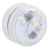 10pcs/ Set Round Waterproof LED Candle Light Submersible Remote Control(Warm