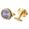 Avaner Men's Clip Cufflinks Watches: Analog Quartz Working Pocket Watch