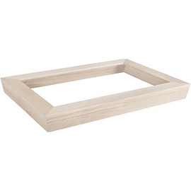 Rayher Holz-Rahmen mit Acrylglas, 30 x 21 x 5 cm, 3D Bilderrahmen tief zum Befüllen, Objektrahmen mit Glas, Holz, FSC zertifiziert, 62788000