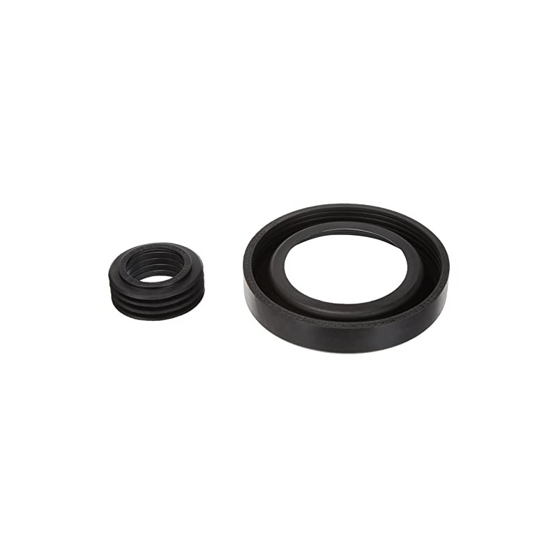 Haas Wall-mounted Toilet Connection Fittings DN 110with White Covers