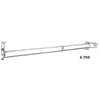 Graber Flat Lock-Seam Sash Rod (20 to 36-Inch Adjustable Width,