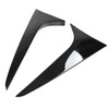Pair Rear Window Splitter Spoiler Side Wing Cover for 3