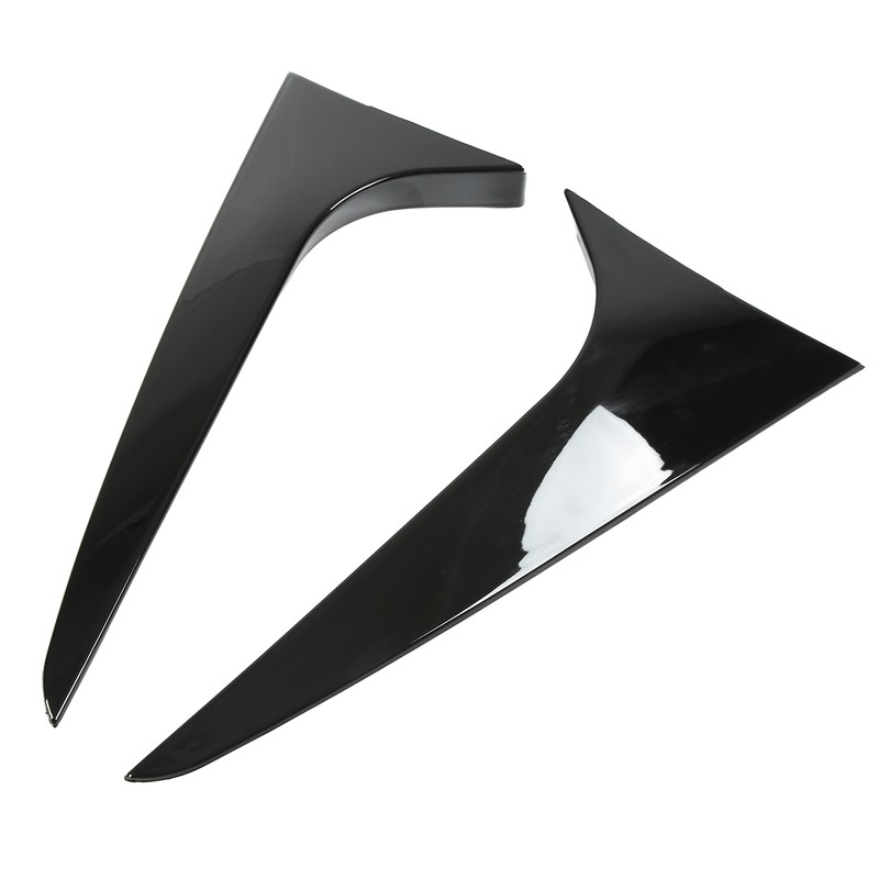 Pair Rear Window Splitter Spoiler Side Wing Cover for 3